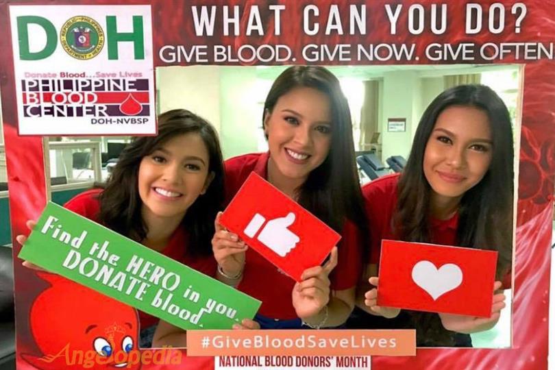 Miss Earth beauties celebrated National Blood Donor’s Month 